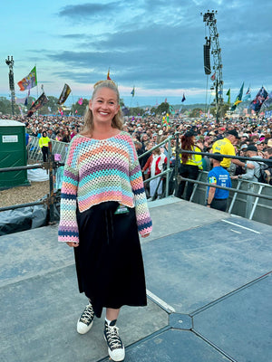 The Backstage Sweater Crochet Pattern