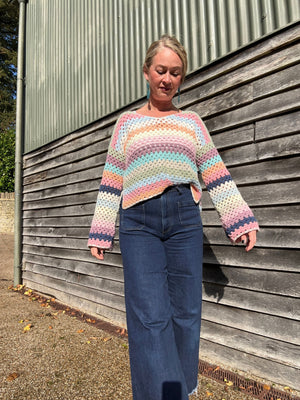 The Backstage Sweater Crochet Pattern