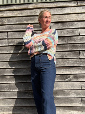 The Backstage Sweater Crochet Pattern