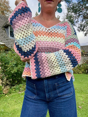 The Backstage Sweater Crochet Pattern
