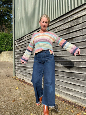 The Backstage Sweater Crochet Pattern
