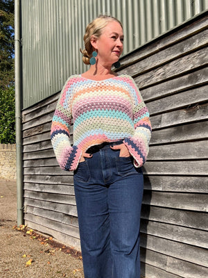 The Backstage Sweater Crochet Pattern