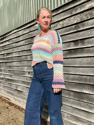The Backstage Sweater Crochet Pattern