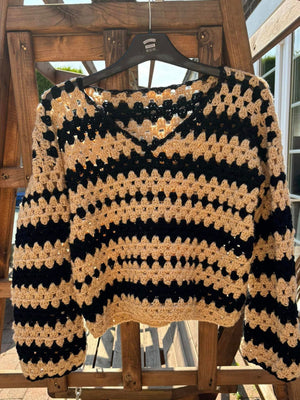 The Backstage Sweater Crochet Pattern