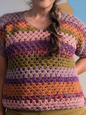 The Backstage Sweater Crochet Pattern