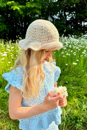 Everly Summer Hat Crochet Pattern