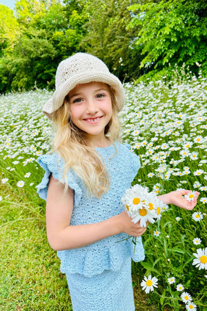 Everly Summer Hat Crochet Pattern