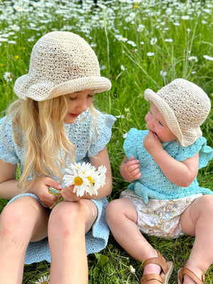 Everly Summer Hat Crochet Pattern