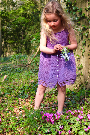 Forget Me Not Dress Crochet Pattern