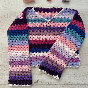 Mini Backstage Sweater Crochet Pattern