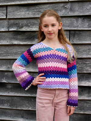 Mini Backstage Sweater Crochet Pattern