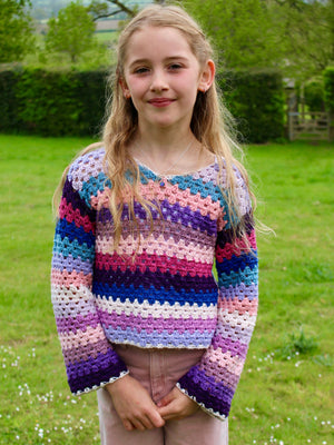 Mini Backstage Sweater Crochet Pattern