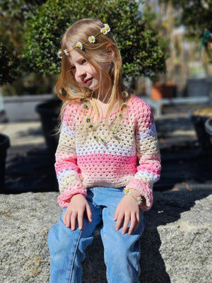 Mini Backstage Sweater Crochet Pattern