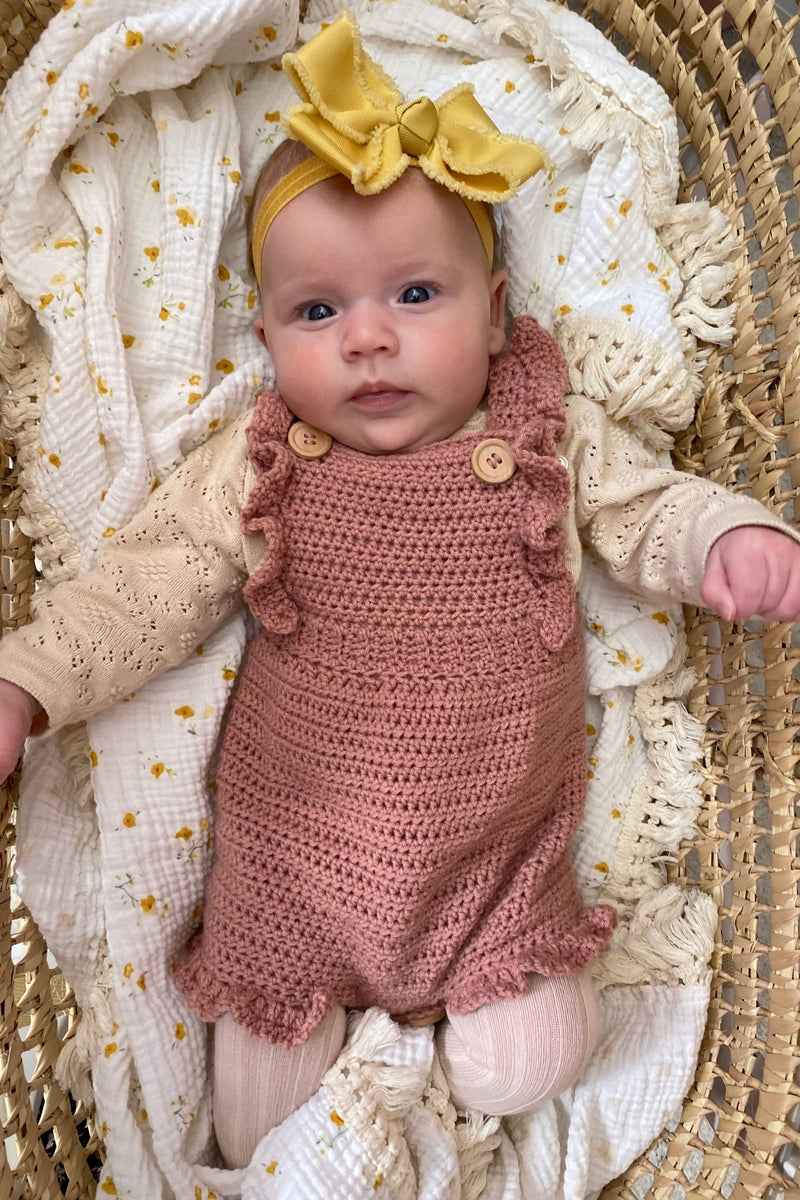 Ginny Romper Crochet Pattern