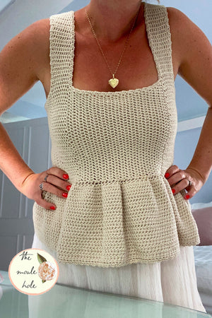 In The Rose Garden Dress & Top Crochet Pattern