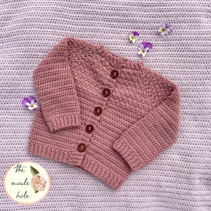 The Kennedy Cardigan Crochet Pattern