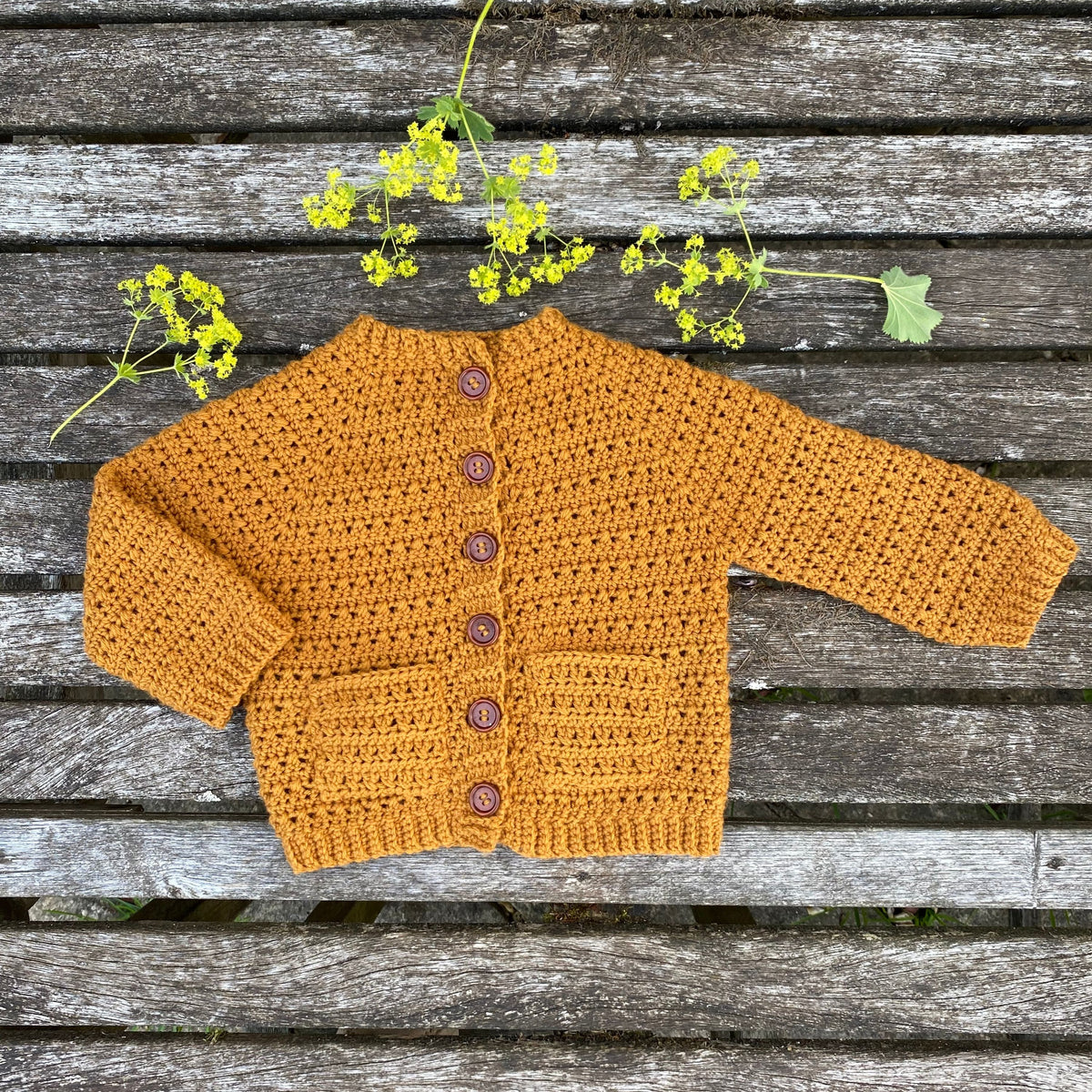 Rudy Cardigan Crochet Pattern - Main Image