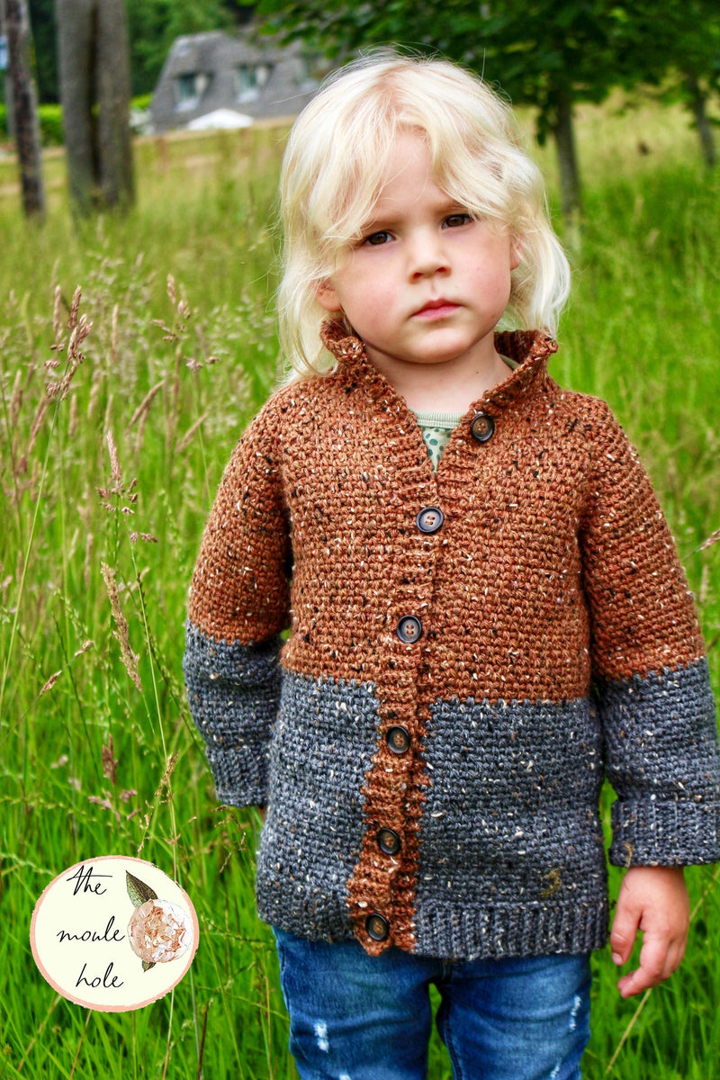 Sawyer Cardigan Crochet Pattern – The Moule Hole