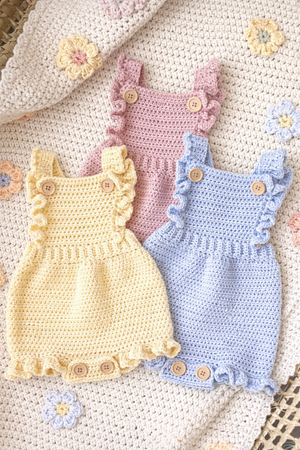 Ginny Romper Crochet Pattern