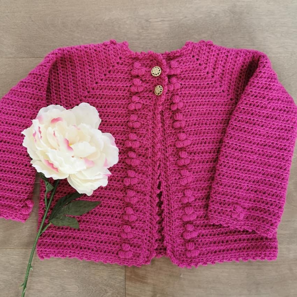 Beatrice Cardigan Crochet Pattern