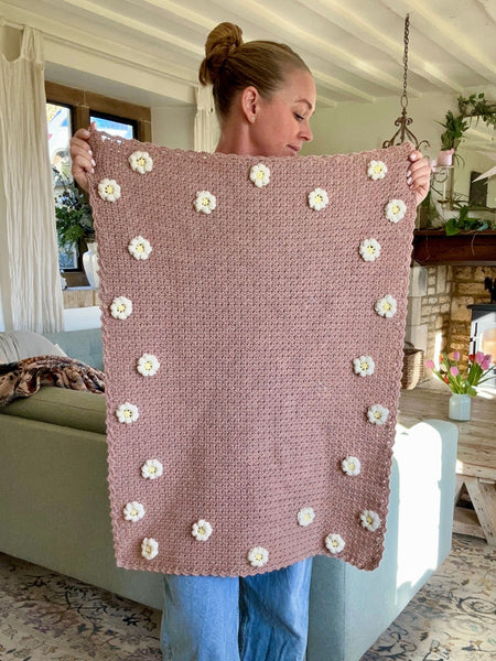 The Daisy Blanket Crochet Pattern