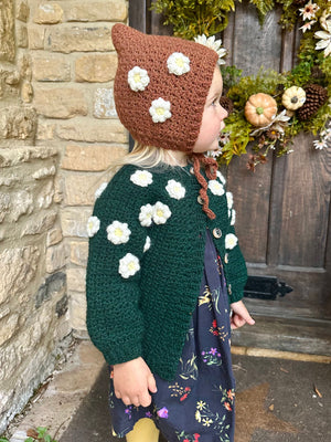 Daisy Cardigan Crochet Pattern