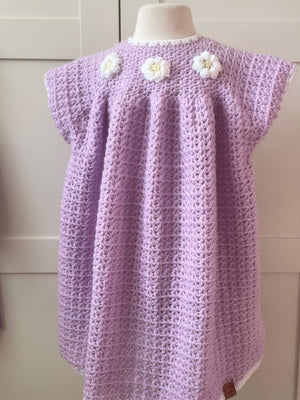 Daisy Dress Crochet Pattern PDF | Baby & Girls DK Dress The Moule Hole Daisy Dress Crochet Pattern PDF | Baby & Girls DK Dress The Moule Hole