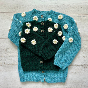 Daisy Cardigan Crochet Pattern