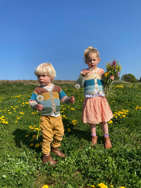 Carousel Cardigan Crochet Pattern