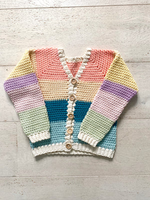 Carousel Cardigan Crochet Pattern
