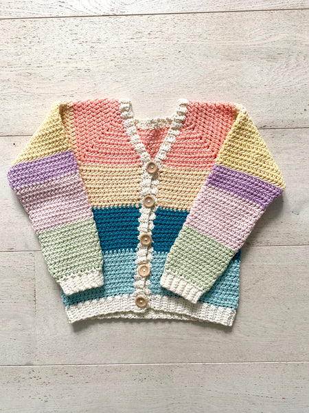 Carousel Cardigan Crochet Pattern