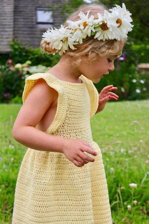 Flower Child Dress Crochet Pattern
