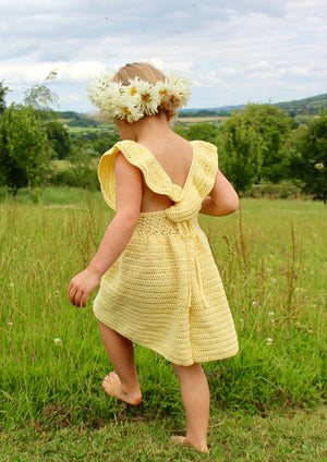Flower Child Dress Crochet Pattern