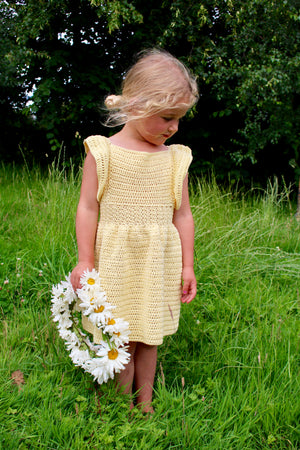 Flower Child Dress Crochet Pattern