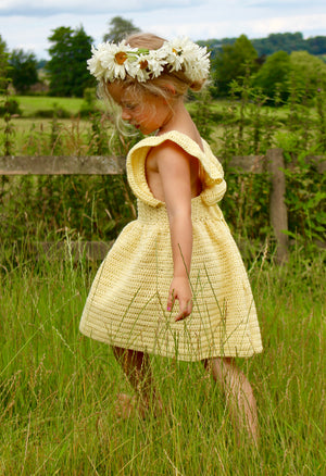 Flower Child Dress Crochet Pattern