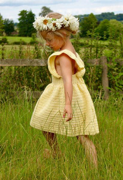 Flower Child Dress Crochet Pattern
