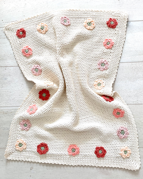 Flower Fairy Blanket Crochet Pattern