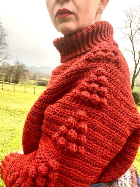Mama Peace River Sweater Crochet Pattern