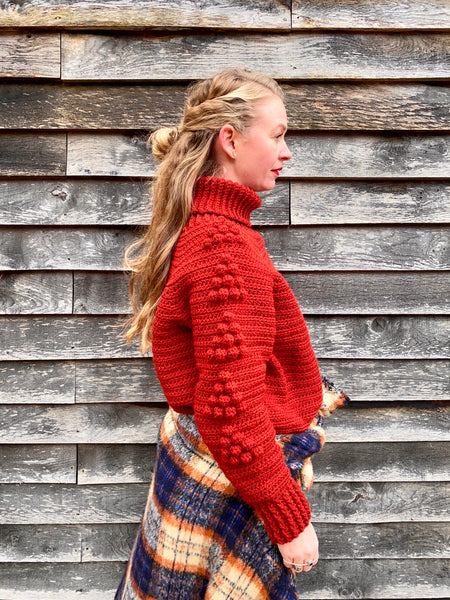 Mama Peace River Sweater Crochet Pattern