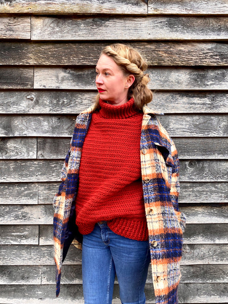 Mama Peace River Sweater Crochet Pattern