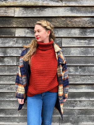 Mama Peace River Sweater Crochet Pattern