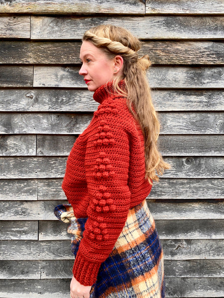 Mama Peace River Sweater Crochet Pattern