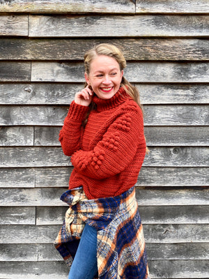 Mama Peace River Sweater Crochet Pattern