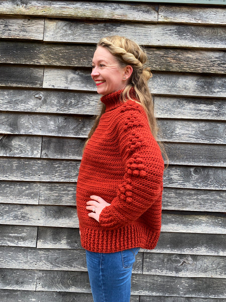 Mama Peace River Sweater Crochet Pattern