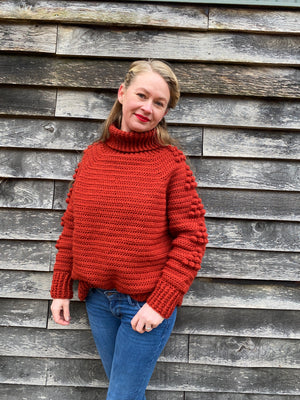 Mama Peace River Sweater Crochet Pattern