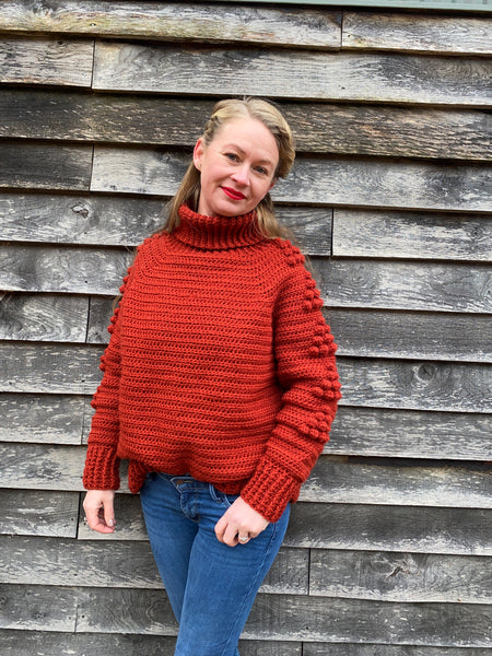 Mama Peace River Sweater Crochet Pattern