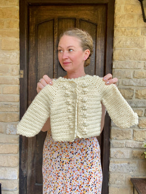 Beatrice Cardigan Crochet Pattern