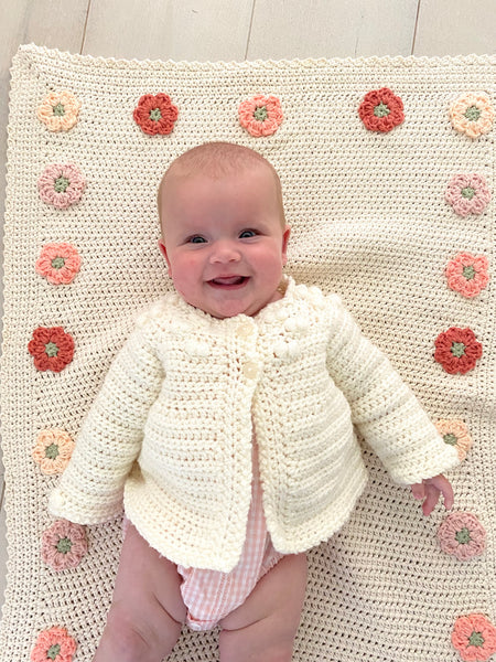 The Polly Cardigan Crochet Pattern