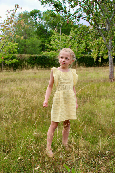 Flower Child Dress Crochet Pattern