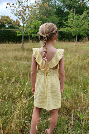 Flower Child Dress Crochet Pattern